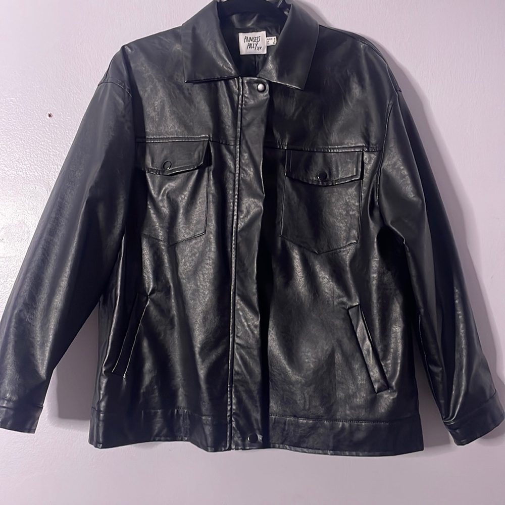 Vegan Leather Jacket